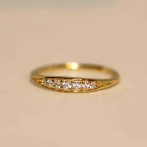 14k Diamond Eternity Wedding Band by VicStoneNYC Fine Jewelry