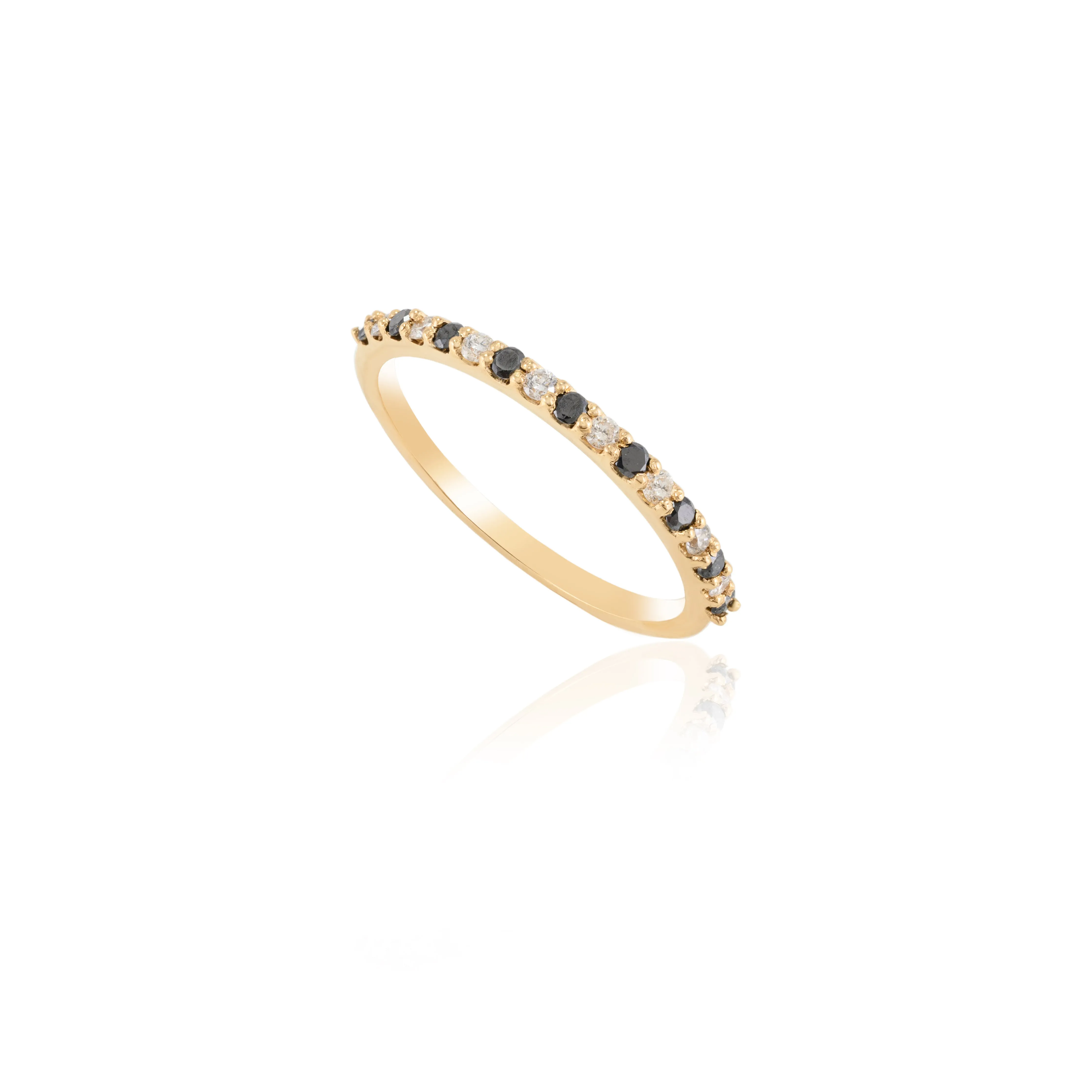 18K Gold Diamond Eternity Band