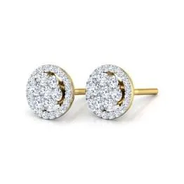 2 1/2 CT TW GENUINE AQUAMARINE STERLING SILVER SOLITAIRE STUD EARRINGS