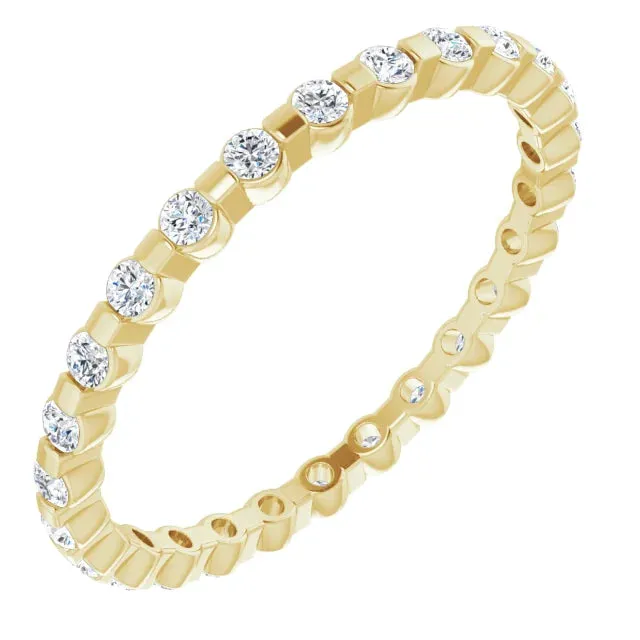 Alternating Diamond Band