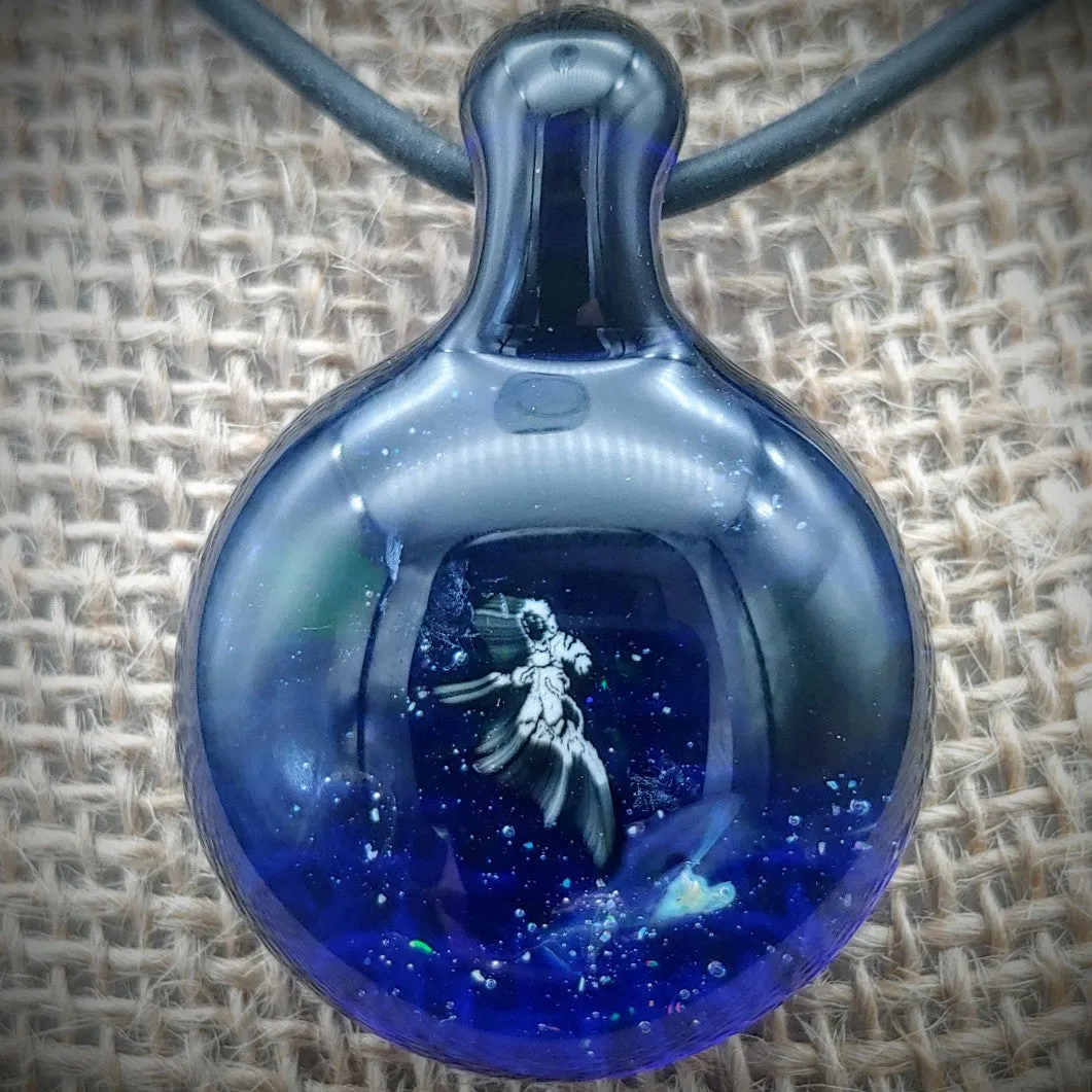 Astronaut Space Pendant (Ready To Ship)