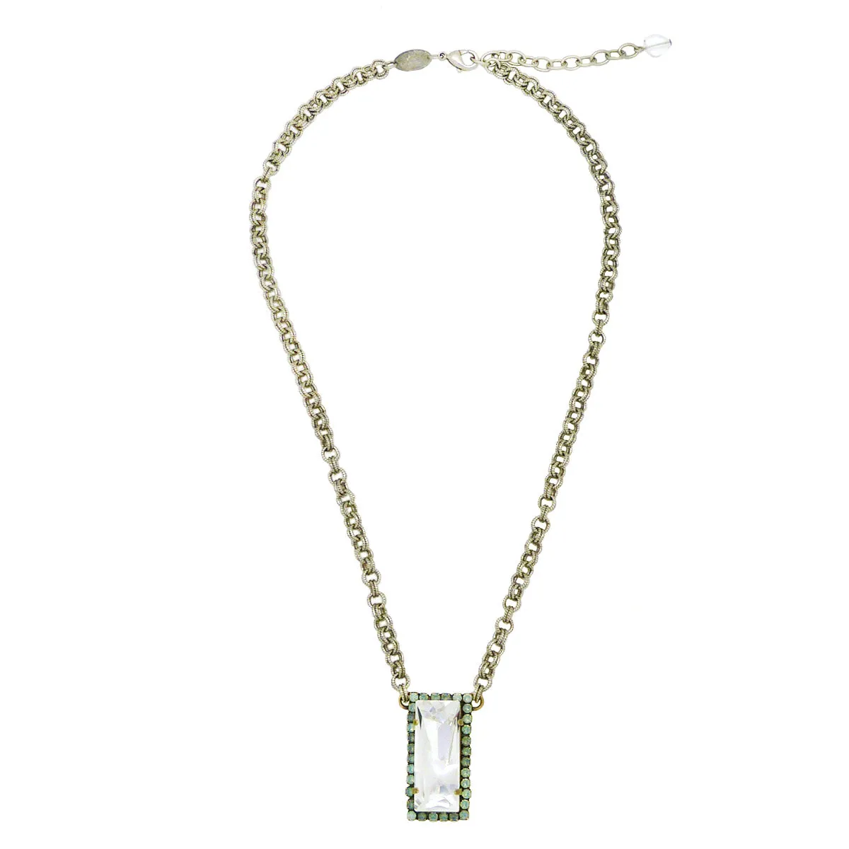 Dorata Handmade Swarovski Pendant Necklace Kaputt Jean Paul Gaultier Pacific Opal Mariana