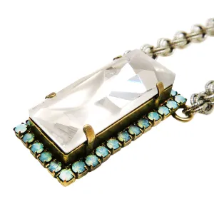 Dorata Handmade Swarovski Pendant Necklace Kaputt Jean Paul Gaultier Pacific Opal Mariana