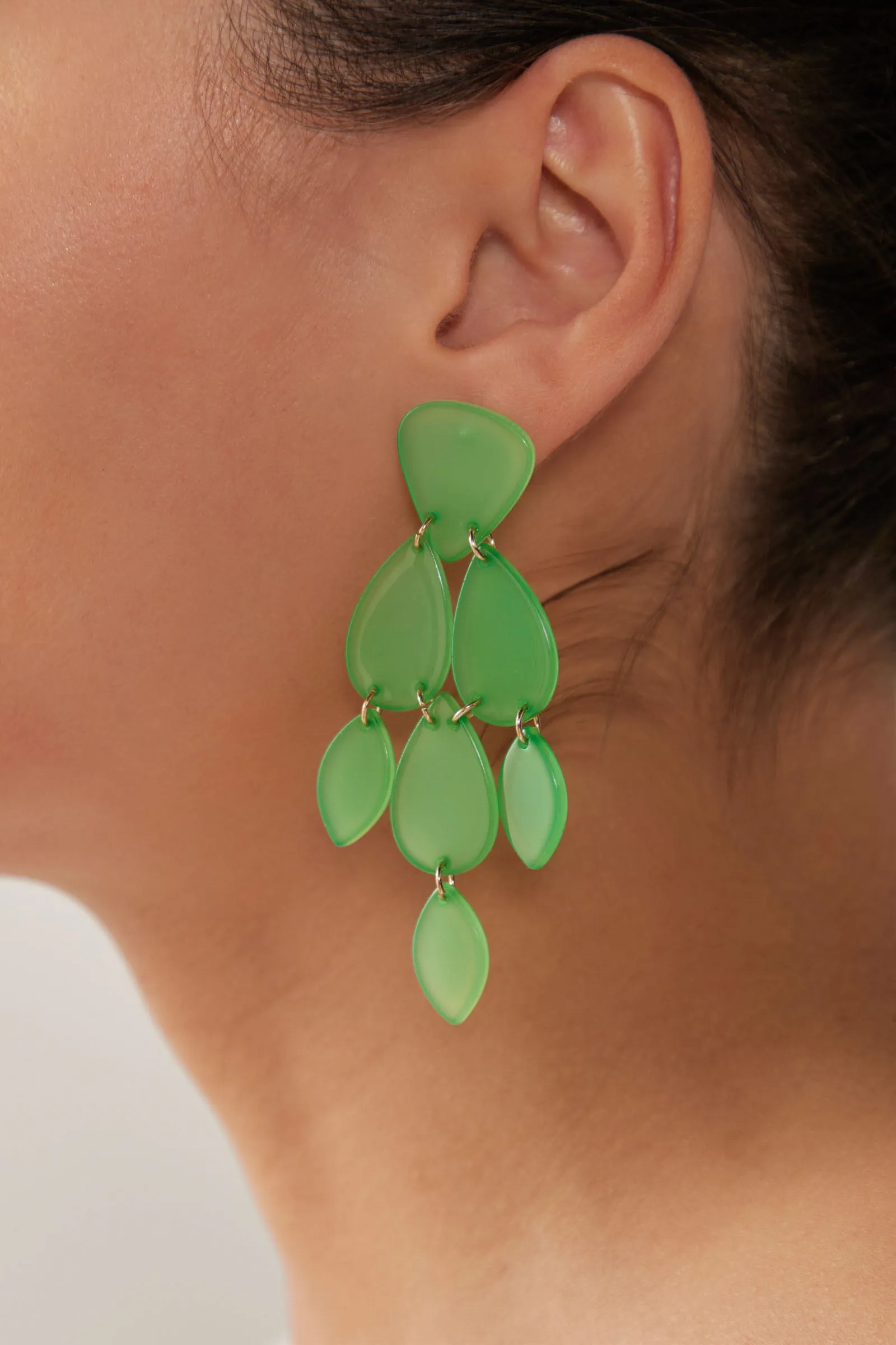 Elysian Drop Earring - Emerald
