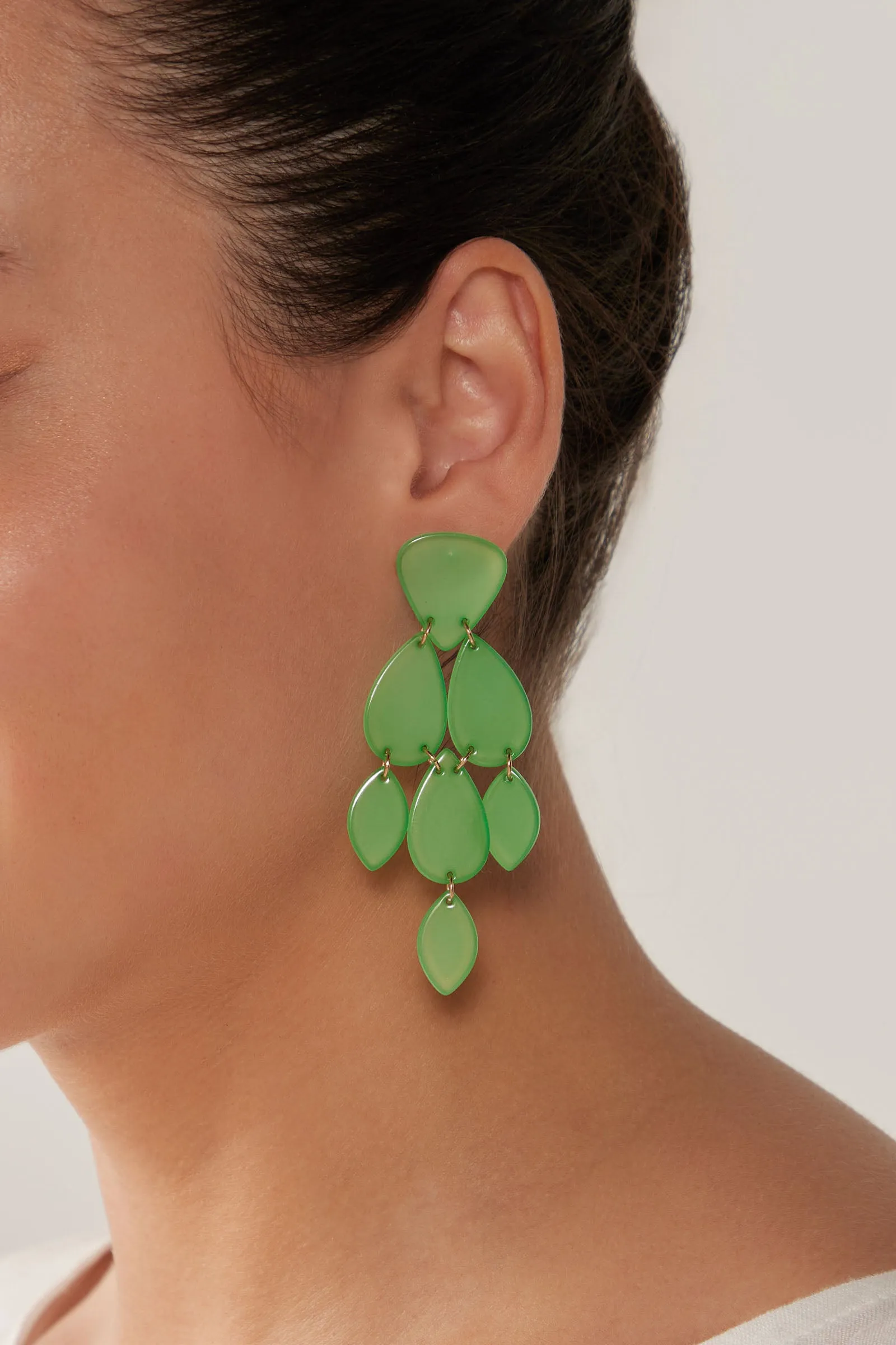 Elysian Drop Earring - Emerald