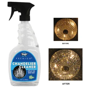 Glass Crystal Chandelier Cleaner Spray Light Fixture Glass Dining Solution 24 Oz