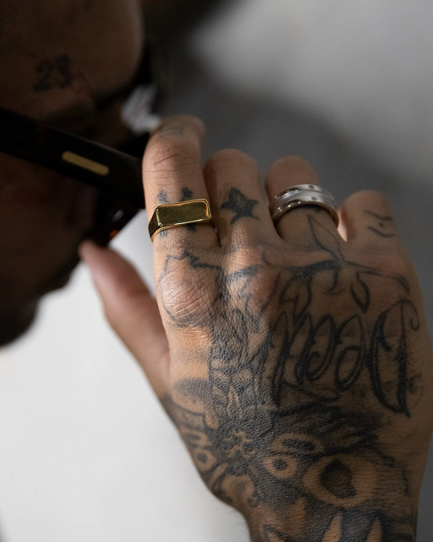 House Of Auric Signet Ring 18K Gold Vermeil