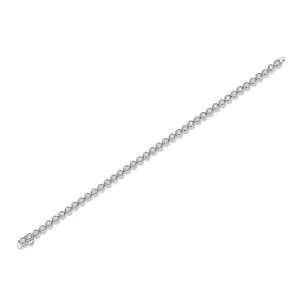 Luxury Moissanite Diamond Silver Bracelet