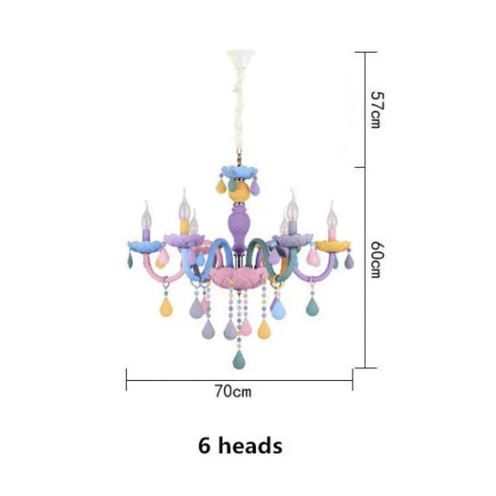 Macaron Crystal Chandelier