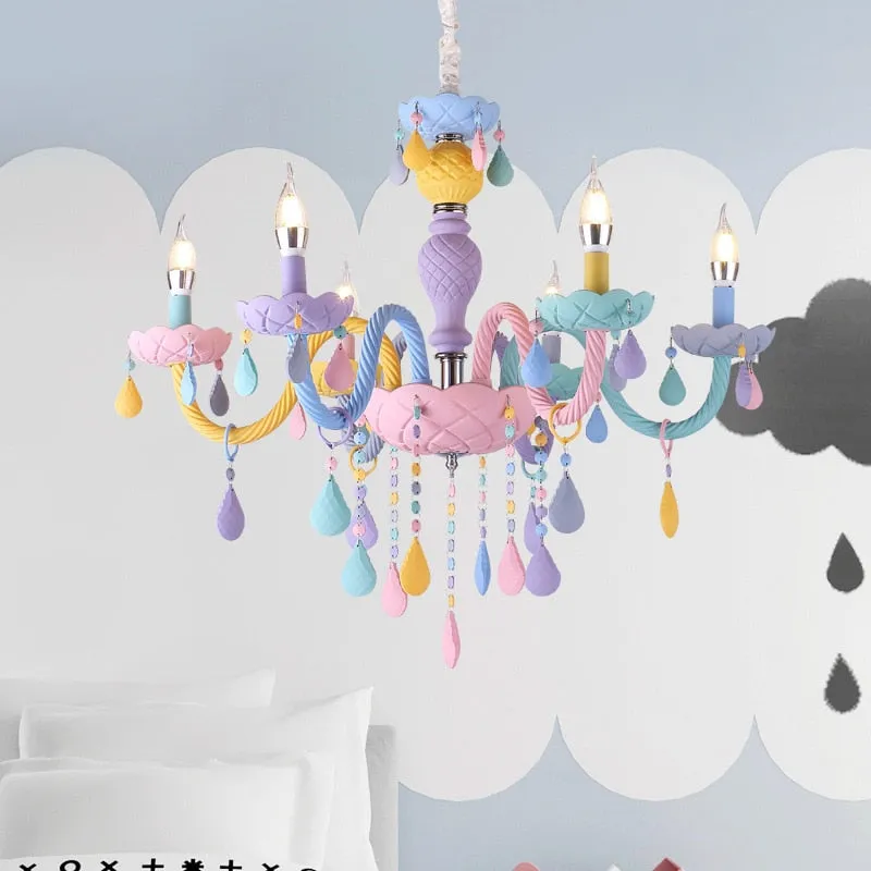 Macaron Crystal Chandelier