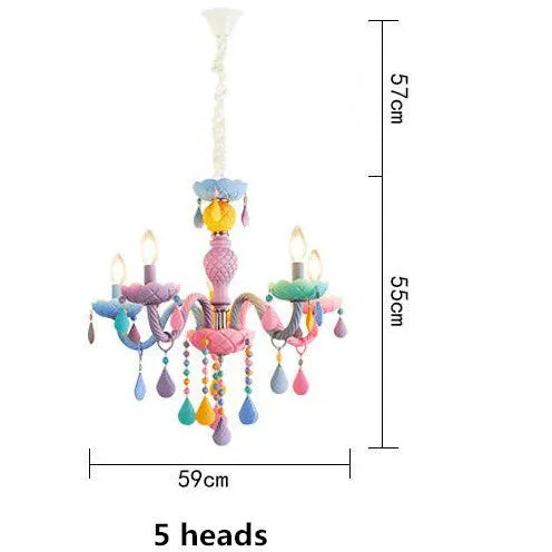Macaron Crystal Chandelier
