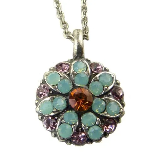 Mariana Guardian Angel Crystal Pendant Necklace 115 Crystal Volcano Opal