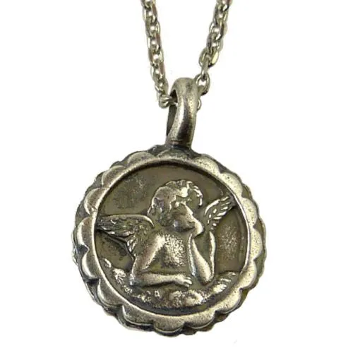 Mariana Guardian Angel Crystal Pendant Necklace 120 Opal Crystal