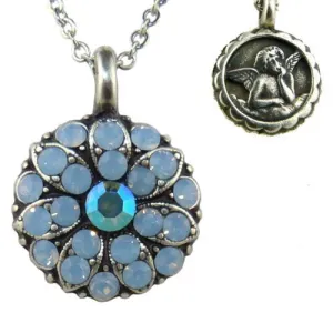Mariana Guardian Angel Crystal Pendant Necklace 120 Opal Crystal