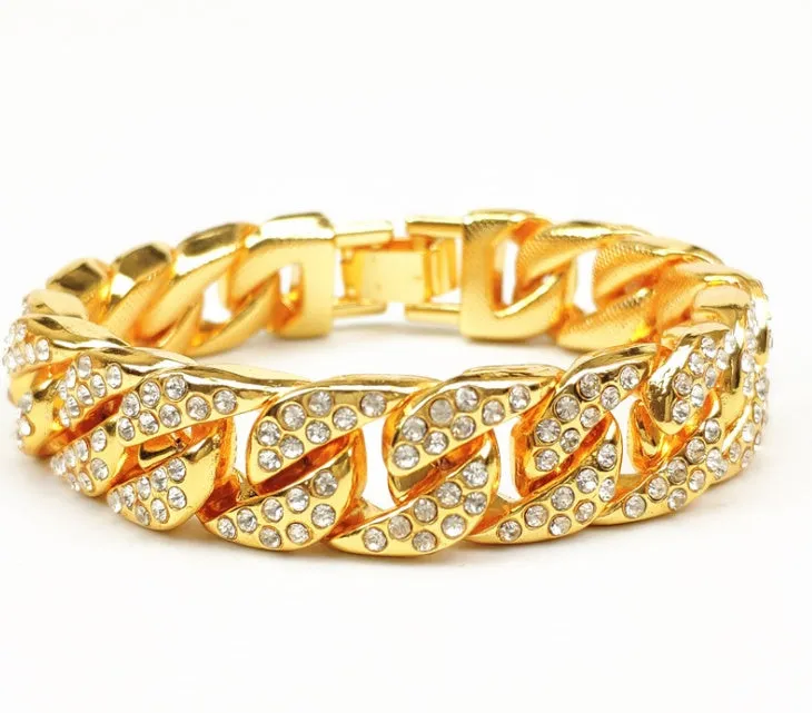 Men's Cuban Diamond Chain Bracelet