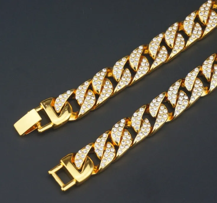 Men's Cuban Diamond Chain Bracelet