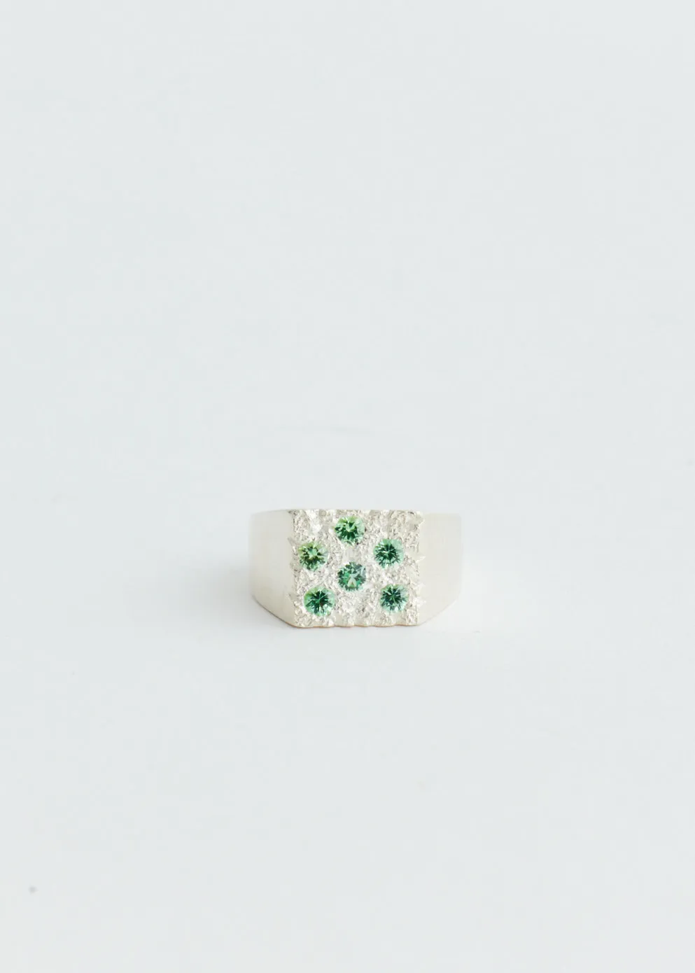 Mini Rose Garden Signet Ring
