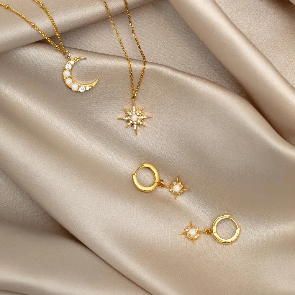 ORELIA - Opal Stardust Necklace