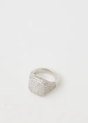 Pavé Signet Ring