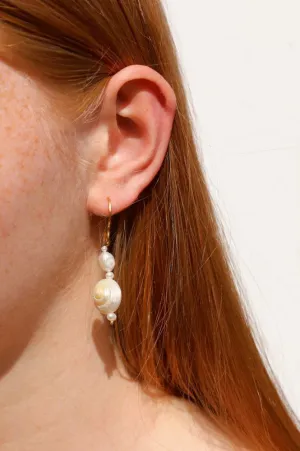 Sandy Pearl Fiji Pearl Drop Earrings