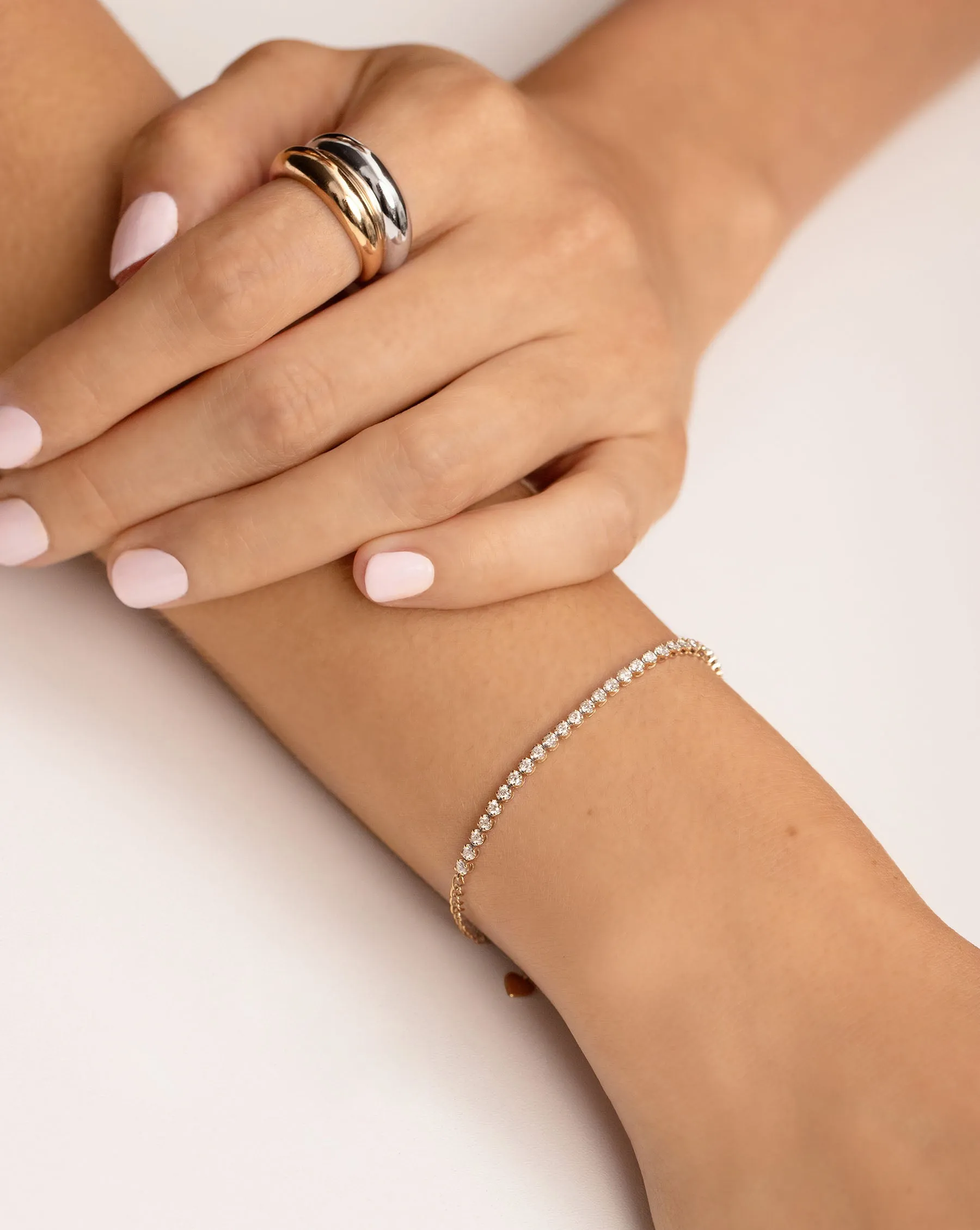 The Half Mini Diamond Duo Set